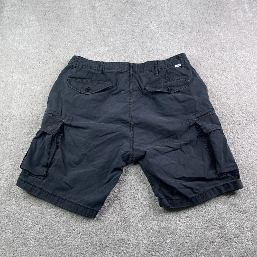 Levis Shorts Mens 36 Grey Cargo Utility Ripstop Tactical Flap Pockets‎